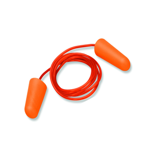Best Sale Disposable Ear Plugs with Cord, Orange, NRR 32dB, Easy Insertion and Removal <b>Earplugs</b> Noise Reduction From Vietnam - Product Image 3