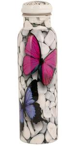 High Quality Pure Meena Printed Copper Water Bottle in Different Styles with Premium Packaging Made in India - Product Image 2