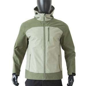 Chaquetas Cortavientos de 3 Capas de Diseño Personalizado, Chaqueta Deportiva Impermeable para Hombre para Senderismo al Aire Libre, Cierre de Cremallera, Chaqueta Transpirable - Product Image 1