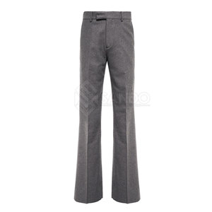 กางเกงผ้าระบายสำหรับผู้ชายกางเกงทรงตรงตรงน้ำหนักเบาสไตล์ลำลองผ้าซักสีเข้มออกแบบได้ตามต้องการ - Product Image 1