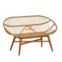Canapé en rotin fait main, fabricant vietnamien, design tendance 2025, fauteuil lounge en rotin naturel, chaise en rotin, chaise en osier