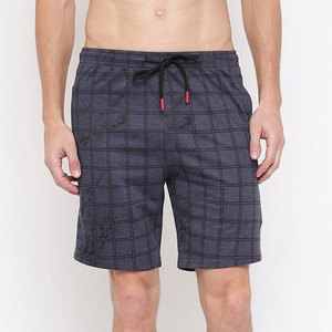 กางเกงขาสั้นสไตล์สตรีทเอวปานกลางของผู้ชายกางเกงขาสั้นสไตล์สตรีทผ้าคอตตอน100% ดีไซน์ตามสั่ง - Product Image 1