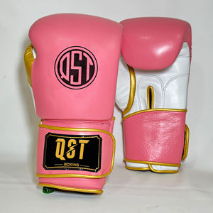 Gants de kickboxing MMA en cuir de vachette avec logo personnalisé, poignées et sangle de poignet réglable pour l'entraînement et la compétition unisexe - Product Image 3