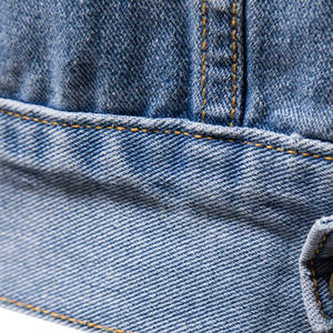 Veste en jean pour homme avec logo personnalisé de haute qualité à bas prix 2026 Veste en jean personnalisée pour homme - Product Image 6