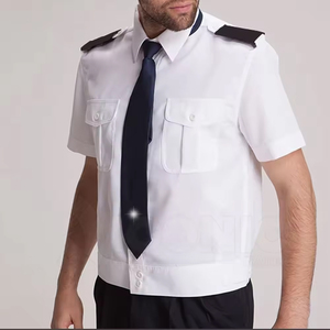 Vente en gros de haute qualité 100% polyester hommes uniformes de sécurité/dernière conception personnalisée personnalisé prix usine hommes uniforme de sécurité - Product Image 6