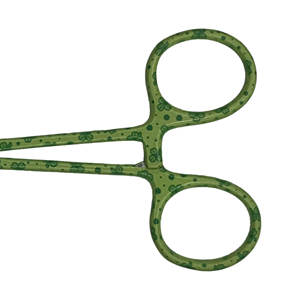 Ensemble de ciseaux de pansement chirurgical et de soins infirmiers imprimés de fleurs Ciseaux à pansement en acier inoxydable Instruments médicaux Équipements médicaux - Product Image 2