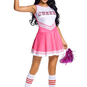 Uniforme de Porrista Ligero y Personalizable para Mujer, Conjuntos Estampados con el Mejor Diseño y Estilo Perfecto, Gran Venta - Product Image 1