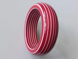 KAIMEI 2025 Nuevo Diseño Ecológico Personalizado, Acrílico Transparente Color Ámbar, Estilo Vintage, Combinación de Materiales, Moda Punk, Resina para Mujer - Product Image 6