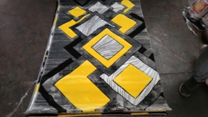 Alfombras Turcas Adiva Modernas de Jacquard Tejido, de Polipropileno Afelpado, de Pelo Alto, Resistentes a las Manchas, para Sala de Estar, Dormitorio y Uso Doméstico - Product Image 4