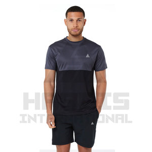 Venta al por mayor Hombres 2 Piezas Jogger Set Personalizado Dos Tonos Corto Twin Set Hombres Oversize Verano Camiseta de manga corta y pantalones cortos Conjuntos - Product Image 4