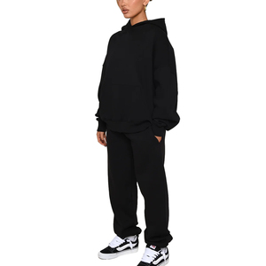 Chándales con Capucha para Mujer, Tallas Grandes, Calidad Premium, 100% Algodón, Ligeros, de Secado Rápido, Ropa Deportiva, Logotipo Personalizado - Product Image 4