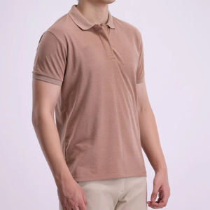 2025 nuevo diseño logotipo personalizado Color sólido transpirable polos para hombres hecho en fábrica de alta calidad hombres polos - Product Image 5