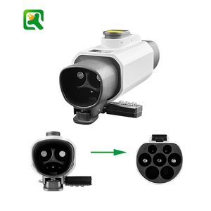 Nouveau <span class=keywords><strong>chargeur</strong></span> EV portable Qiaoyi <span class=keywords><strong>7</strong></span> <span class=keywords><strong>kW</strong></span> 32A pour adaptateur GBT avec entrée 220V pour voitures électriques - Product Image 6