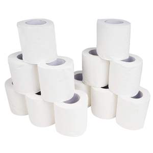 Papier toilette ultra doux en rouleau jumbo de 300 feuilles, non collant, serviettes de toilette pour salle de bain, paquet de 1 - Product Image 6