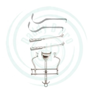 Juego de instrumentos quirúrgicos de laparotomía básica DADDY D PRO, 102 Uds., fuente de alimentación Manual de acero inoxidable, nuevo juego de laparotomía básica - Product Image 5