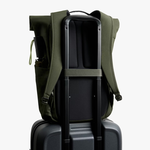 20-39 Litre Capacity <b>Roll</b> Top <b>Backpack</b> with Soft Handle Interior Zipper Pocket From Vietnam Supplier - Product Image 2