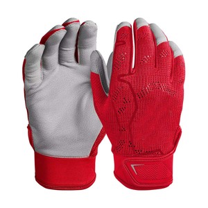 Gants de frappe de baseball 2025 en cuir véritable personnalisables, légers, durables, respirants, antidérapants, ambidextres avec fermeture éclair - Product Image 4