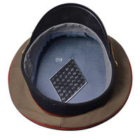 Casquettes de qualité supérieure personnalisées pour le rang d'officier, chapeaux doux et confortables avec un design et un logo personnalisés, qualité supérieure