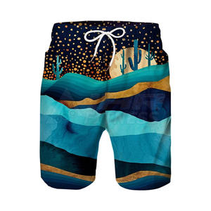 Pantalones Cortos Unisex de Sublimación Más Vendidos, Transpirables, Impermeables, de Malla de Algodón, Personalizados, de Playa, de Lona Sólida, con Cintura Elástica - Product Image 1