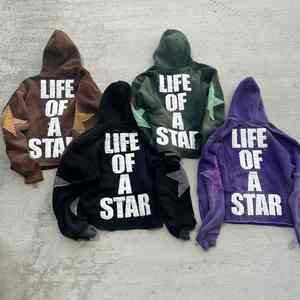 เสื้อมีฮู้ดลำลองสำหรับผู้ชาย, เสื้อฮู้ดลำลองสีพื้นใส่ได้พอดีตัวสำหรับฤดูหนาวของผู้ชาย - Product Image 6