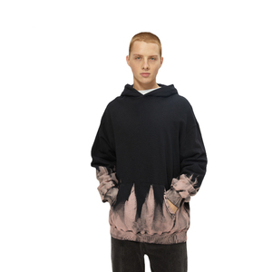 Sudadera con Capucha Tie Dye de Última Moda para Hombre, Diseño Único, Cómoda, Informal para Invierno, Talla Personalizable, 100% Orgánica - Product Image 5