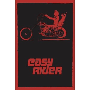 Carte postale de style moderne Easy Rider en papier pour décoration murale - Product Image 1