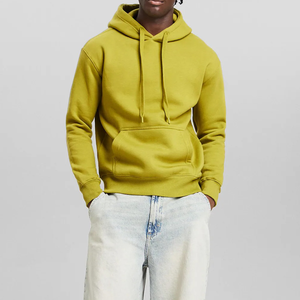 Sweat-shirts en polaire à impression numérique de couleur unie pour hommes fabriqués professionnellement Meilleur prix Vêtements de sport Service OEM ODM - Product Image 4