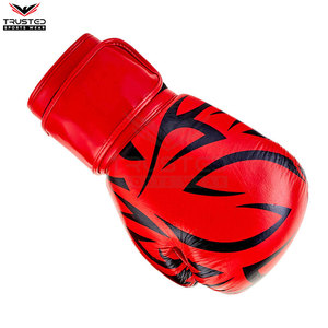 ถุงมือหนังสำหรับชกมวยถุงมือกีฬาเป็นมิตรต่อสิ่งแวดล้อมผลิตจากมืออาชีพโลโก้ที่ออกแบบได้ตามต้องการ - Product Image 4