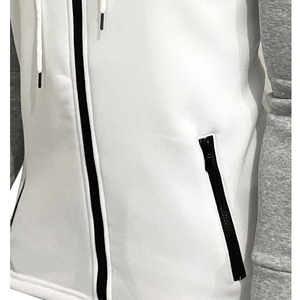 Nouvelle mode sportswear homme, survêtement d'hiver à capuche ajusté à carreaux, LOGO en gros, entraînement en salle de sport, survêtement de jogging personnalisé pour homme - Product Image 6