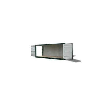 Dry, High Cube, HQ Shipping Container Standard Containers Double Doors Open Side Cargo Shipping for sale