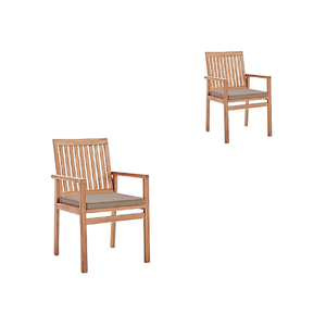 เก้าอี้ไม้ธรรมชาติสำหรับรับประทานอาหารสไตล์โมเดิร์นเป็นมิตรกับสิ่งแวดล้อมสำหรับโรงแรมและวิลล่าจากประเทศอินโดนีเซีย - Product Image 4