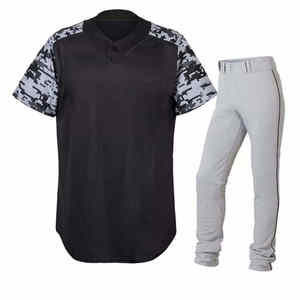 Vente en gros d'uniformes de baseball 100% polyester fabriqués au Pakistan de haute qualité Concevez vos propres uniformes de baseball et softball - Product Image 3