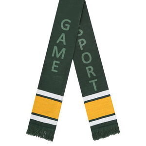 High Quality Custom Logo <b>Knitted</b> Sports <b>Scarf</b> Fashion Winter Sports Club Football <b>Scarf</b> with Letter Pattern Wholesale Price - Product Image 3