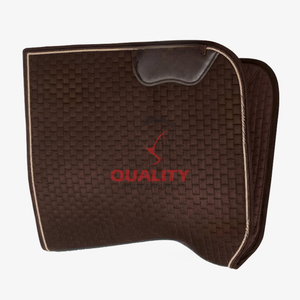 Tapis de selle de cheval anglais premium durable tissu respirant en gros doublure douce conception équestre confortable pour l'entraînement - Product Image 6