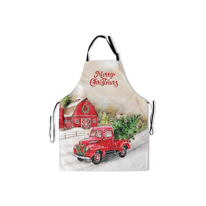 Premium 100% coton tablier sans manches impression personnalisée cuisine cuisine tablier de nettoyage pour Chef Restaurant fête utilisation - Product Image 5