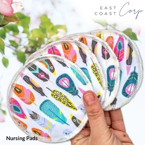 Almohadillas de pecho reutilizables, almohadillas de lactancia lavables, almohadillas de pecho lavables, almohadillas de lactancia, almohadillas de pecho orgánicas, almohadillas de pecho debajo - Product Image 1