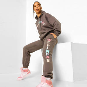 Servicio OEM, Conjuntos de Chándales Unisex de Alta Calidad, Más Vendidos, Transpirables, con Logotipo Estampado, 100% Algodón, Felpa, Invierno, Casual, Resistentes al Viento - Product Image 5