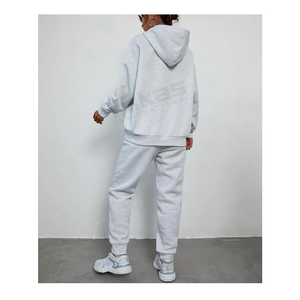 ชุดวอร์มผู้หญิง2ชิ้น,ชุดวอร์มมีฮู้ดพิมพ์ลายออกแบบเอง - Product Image 5
