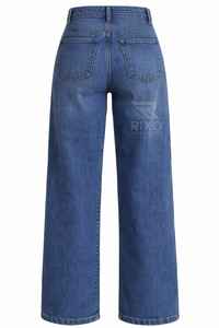 Pantalones Holgados de Color Sólido de Secado Rápido y Transpirables 100% Algodón de Estilo Urbano para Mujer de Rixo Enterprises con Múltiples Bolsillos - Product Image 6