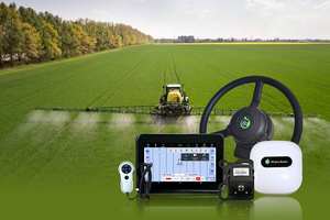 Sistema de Dirección Autopilotada GPS RTK para Agricultura de Precisión, Tractor con Motor de 12V 150W para Grandes Explotaciones Agrícolas - Product Image 6