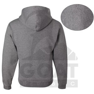 Sudadera con Capucha de Felpa para Hombre, con Logotipo Personalizado, Lavado Ácido, Corte Regular, Bolsillo, Color Sólido, Poliéster/Algodón, Transpirable, Estilo Urbano, Invierno, 280g - Product Image 5