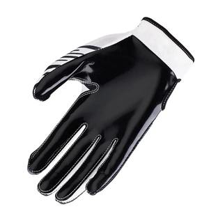 Custom Printed <b>Silicone</b> Anti-slip Palm American Football Outdoor Sports <b>Gloves</b> - Product Image 3