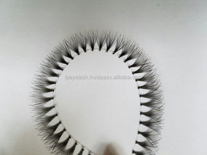 Kit de cils en grappe synthétiques 10D, faits à la main, sans nœuds, 3 rangées, pour pose DIY, cils en grappe à griffes, pour greffe professionnelle en salon - Product Image 2