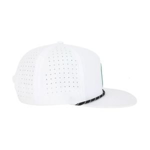 Casquette de golf à séchage rapide avec panneaux perforés au laser, broderie personnalisée et étiquette intérieure pour les sports de plein air - Product Image 2