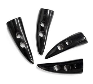 Boutons en corne pour vêtements, sacs, manteaux, accessoires de vêtements, prix d'usine en gros, meilleur fabricant - Product Image 1