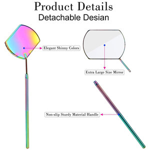 กระจกแต่งหน้าขนตาปลอมกระจกสำหรับตรวจสอบขนตา - Product Image 3