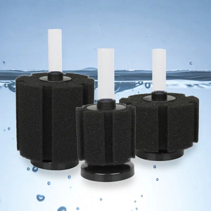 Aquarium Fish Tank Doux Biochimique Mini Cylindre Éponge Filtre Durable En Plastique Bio Filtre Boîte Emballage Grande Taille - Product Image 1