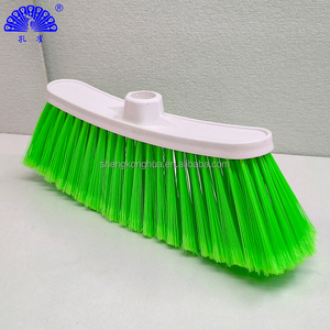 Scopa di plastica robusta materiale PP teste di scopa per interni ed esterni di pulizia resistente testa di scopa di colore bianco per la pulizia della casa - Product Image 4