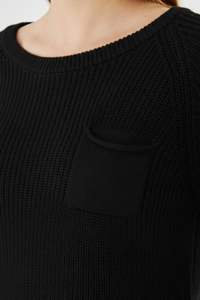 Suéter de Punto para Mujer, 100% Algodón Orgánico, Holgado, Transpirable, Suave y Cálido - Product Image 6