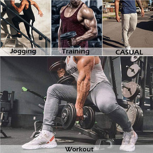 Mallas deportivas transpirables de poliéster para hombre, ropa deportiva para correr - Product Image 5